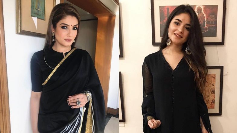 जायरा वसीम के फिल्म इंडस्ट्री छोड़ने पर भड़की रवीना टंडन, कहा – ऐसी सोच वाले शांति से निकल जाए