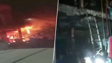 दिल्‍ली के जाकिर नगर में लगी भीषण आग, पांच की मौत, 11 लोग घायल