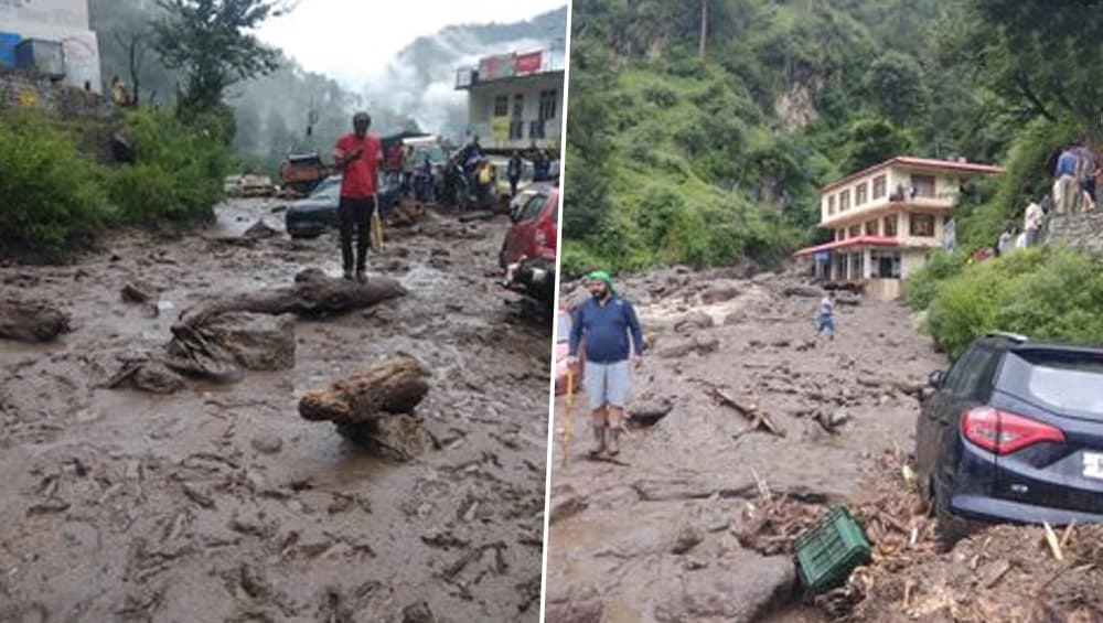 हिमाचल प्रदेश में बारिश का कहर बरकार, शिमला में नेशनल हाईवे-5 बंद- मणिमहेश यात्रा भी रोकी गई हिमाचल प्रदेश में बारिश का कहर बरकार, शिमला में नेशनल हाईवे-5 बंद- मणिमहेश यात्रा भी रोकी गई