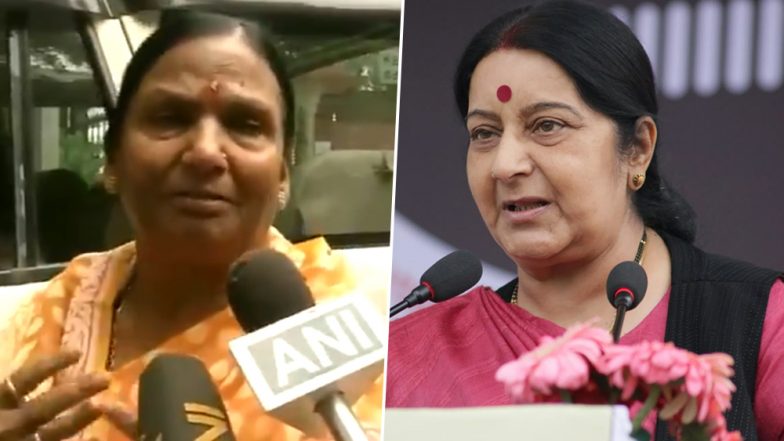 सुषमा स्वराज का निधन: याद कर रो पड़ी भारतीय जनता पार्टी की सांसद रमा देवी