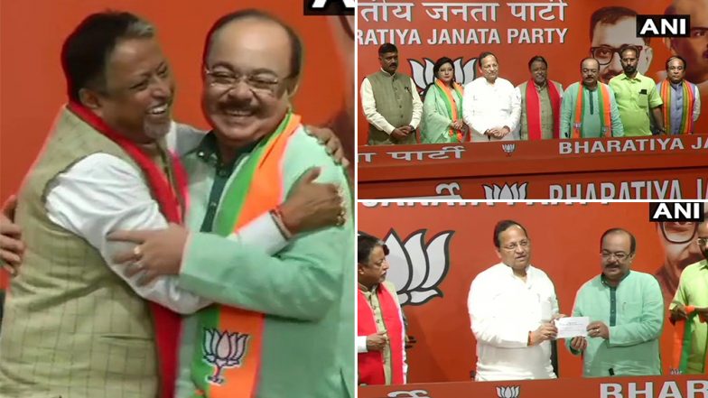 ममता बनर्जी को एक और झटका, TMC विधायक सोवन चटर्जी बीजेपी में हुए शामिल