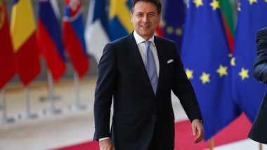 इटली के प्रधानमंत्री गियुसेप्पे कोंटे ने की इस्तीफे की घोषणा