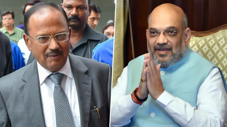 जम्मू कश्मीर के हालात पर गृह मंत्री अमित शाह की बैठक, घाटी से लौटे NSA अजित डोभाल भी हुए शामिल