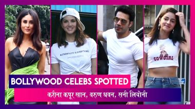 Bollywood Celebs Spotted: करीना कपूर खान, वरुण धवन, सनी लियोनी, नताशा दलाल