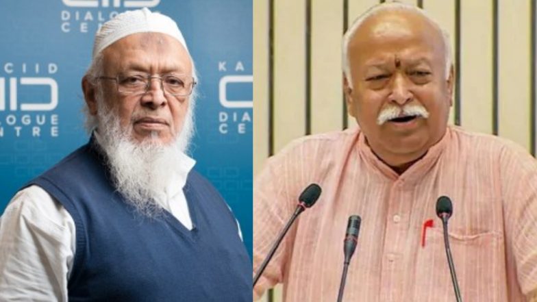 जमीयत उलेमा-ए-हिंद के प्रमुख मौलाना अरशद मदनी और आरएसएस सरसंघचालक मोहन भागवत ने की मुलाकात, हिन्दू-मुस्लिम एकता पर हुई बात