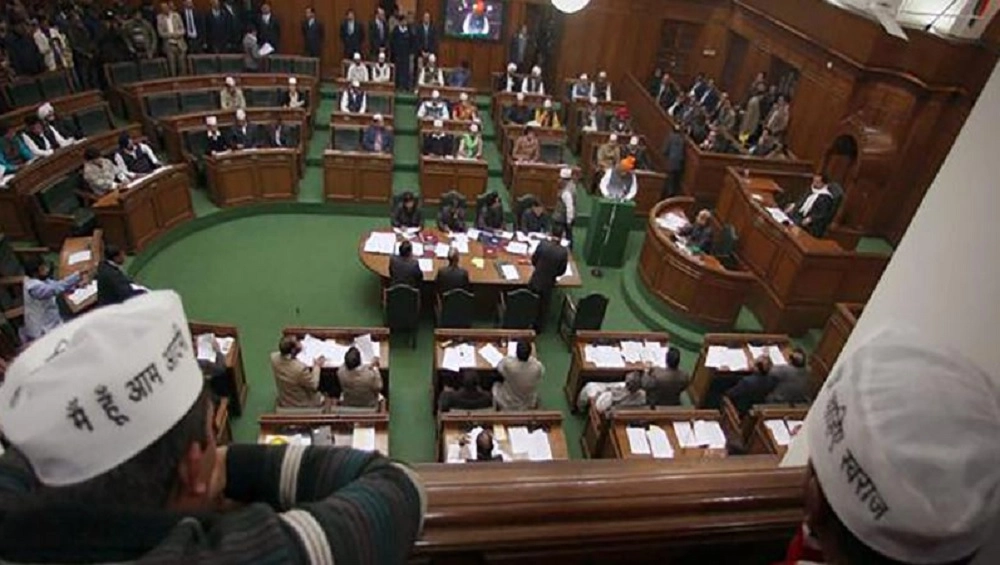 दिल्ली विधानसभा का दो दिवसीय मॉनसून सत्र बृहस्पतिवार से हुआ शुरू