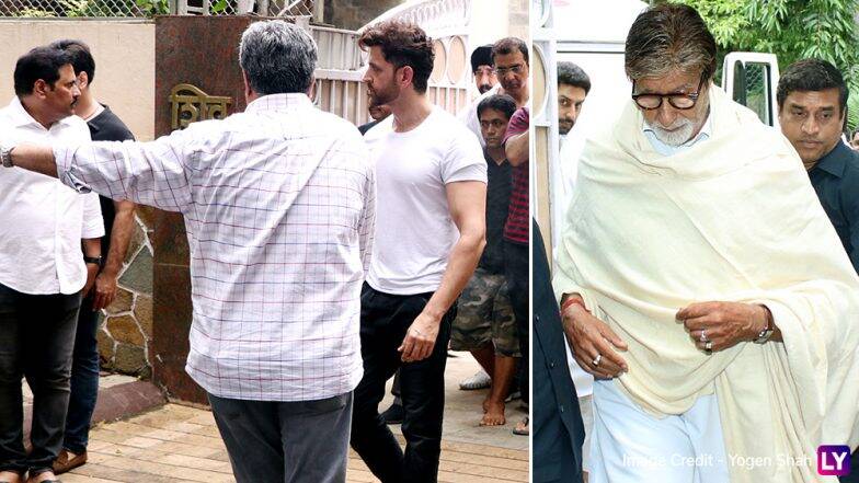 ऋतिक रोशन के नाना जे ओम प्रकाश के अंतिम संस्कार में शामिल हुए अमिताभ बच्चन, धर्मेंद्र और जितेंद्र सहित कई सेलेब्स