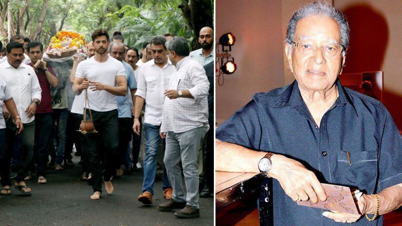 गंगा नहीं बल्कि समंदर में विसर्जित की जाएंगी ऋतिक रोशन के नाना की अस्थियां, ये है बड़ी वजह!
