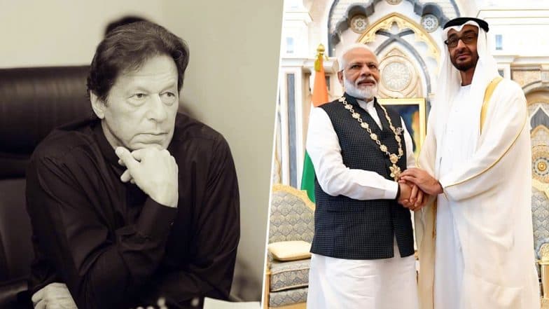 पीएम मोदी को सर्वोच्च नागरिक सम्मान ‘ऑर्डर ऑफ जायद’ देने से खिसियाया पाकिस्तान, UAE को सुनाई खरी-खरी पीएम मोदी को सर्वोच्च नागरिक सम्मान ‘ऑर्डर ऑफ जायद’ देने से खिसियाया पाकिस्तान, UAE को सुनाई खरी-खरी