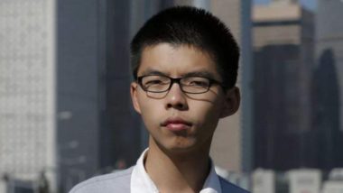 हांगकांग में प्रमुख लोकतंत्र समर्थक कार्यकर्ता जोशुआ वांग हुए गिरफ्तार