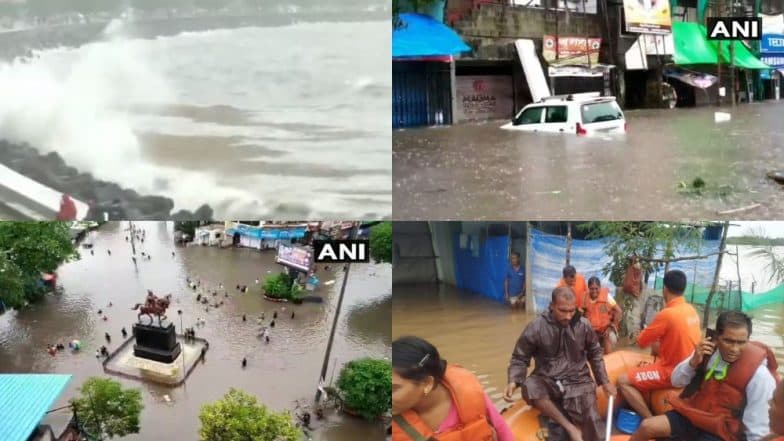 Maharashtra Rains: महाराष्ट्र में बारिश से हाहाकर, जलभराव की वजह से जन-जीवन प्रभावित, देखें अलग-अलग जगहों की तस्वीरें Maharashtra Rains: महाराष्ट्र में बारिश से हाहाकर, जलभराव की वजह से जन-जीवन प्रभावित, देखें अलग-अलग जगहों की तस्वीरें