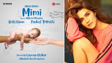 Mimi First Look: सरोगेसी पर आधारित फिल्म में नजर आएंगी कृति सेनन, पहला पोस्टर हुआ रिलीज