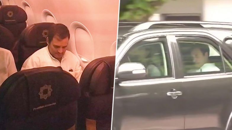 राहुल गांधी विपक्ष के 11 नेताओं के साथ श्रीनगर के लिए रवाना, डेलिगेशन को एयरपोर्ट छोड़ने की इजाजत नहीं, प्रशासन ने आने से किया मना