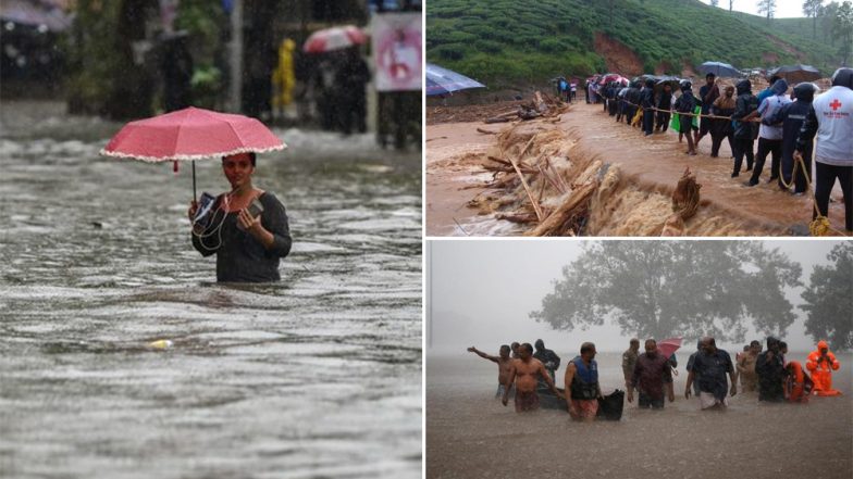 बाढ़ और बारिश ने मचाई भीषण तबाही, केरल, कर्नाटक, महाराष्ट्र और गुजरात में अबतक 100 से अधिक मौतें