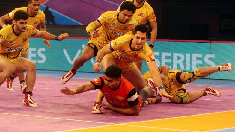 Pro Kabaddi League 2019: यूपी योद्धा के खिलाफ तेलुगू टाइटंस की गलती पड़ी महंगी, मैच हुआ ड्रा