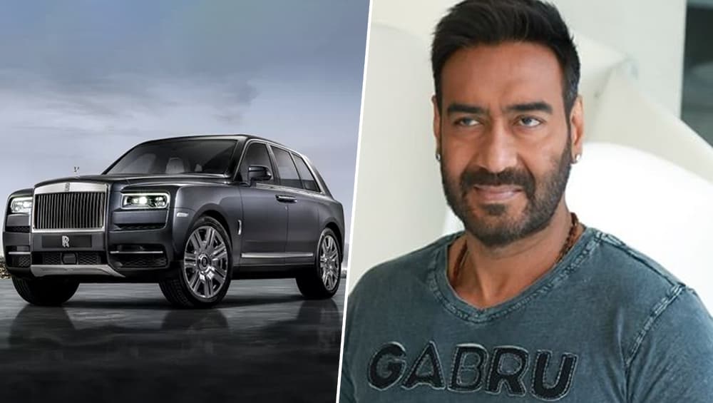 अजय देवगन ने खरीदी बेशकीमती SUV Rolls Royce Cullinan, कीमत जानकर उड़ जाएंगे आपके होश अजय देवगन ने खरीदी बेशकीमती SUV Rolls Royce Cullinan, कीमत जानकर उड़ जाएंगे आपके होश