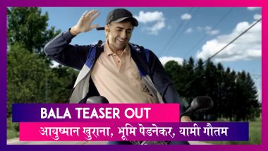 Bala Teaser: Ayushmann Khurrana और Bhumi Pednekar की फिल्म का टीजर रिलीज