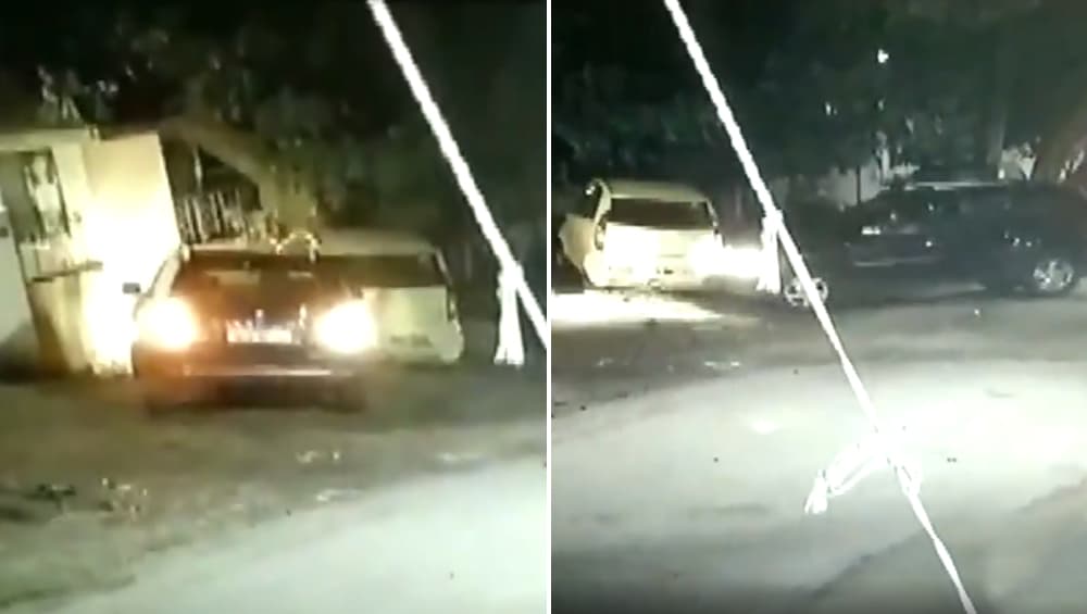 घर के सामने खड़ी कार को जानबूझकर महिला चालक ने बार-बार मारी जोरदार टक्कर, तमाशा देखते रहे लोग, देखें वीडियो घर के सामने खड़ी कार को जानबूझकर महिला चालक ने बार-बार मारी जोरदार टक्कर, तमाशा देखते रहे लोग, देखें वीडियो