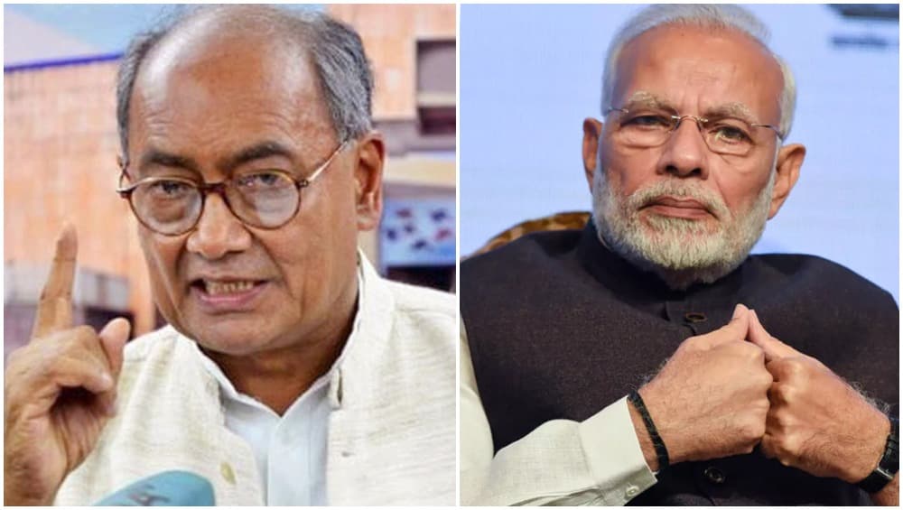 पेट्रोल-डीजल की बढ़ती कीमतों को लेकर दिग्विजय सिंह का पीएम मोदी पर बड़ा हमला, कहा-उनके लिए है कोरोना आपदा में पैसे कमाने का अवसर पेट्रोल-डीजल की बढ़ती कीमतों को लेकर दिग्विजय सिंह का पीएम मोदी पर बड़ा हमला, कहा-उनके लिए है कोरोना आपदा में पैसे कमाने का अवसर