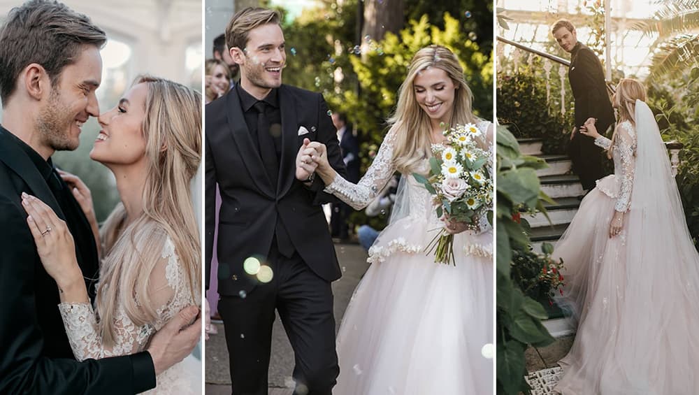 PewDiePie Married! टी-सीरीज को टक्कर देने वाले यूट्यूब स्टार PewDiePie ने की शादी, देखें Wedding photos PewDiePie Married! टी-सीरीज को टक्कर देने वाले यूट्यूब स्टार PewDiePie ने की शादी, देखें Wedding photos