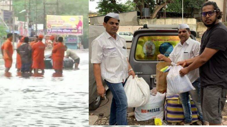 महाराष्ट्र में बाढ़ का कहर, मदद के लिए मुंबई के डब्बावाले और रोटी बैंक आया आगे, भेजेंगे राहत सामग्री