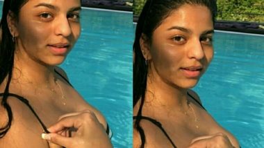 VIRAL: शाहरुख खान की बेटी सुहाना खान ने हॉट अंदाज में स्विमिंग पूल में लगाई आग, देखें फोटो