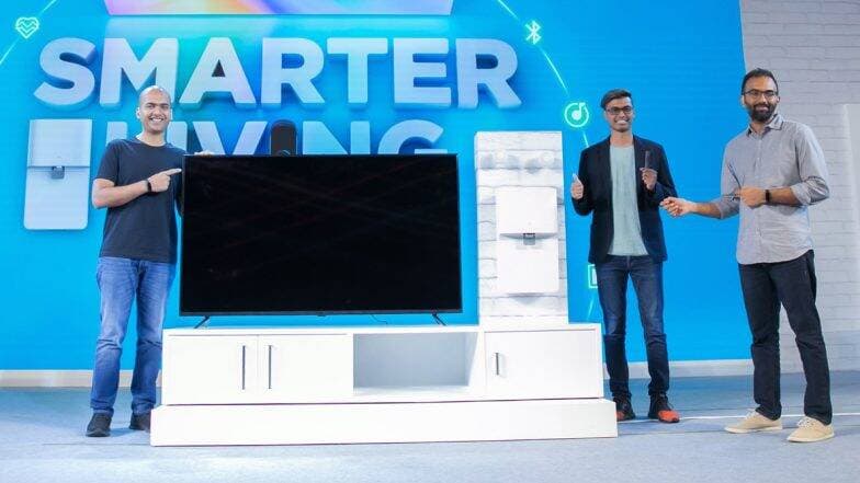 Xiaomi ने लॉन्च किए चार Mi स्मार्ट टीवी, मी बैंड, Mi साउंडबार सहित वाटर प्यूरीफायर, जानिए खास फीचर्स और कीमत Xiaomi ने लॉन्च किए चार Mi स्मार्ट टीवी, मी बैंड, Mi साउंडबार सहित वाटर प्यूरीफायर, जानिए खास फीचर्स और कीमत