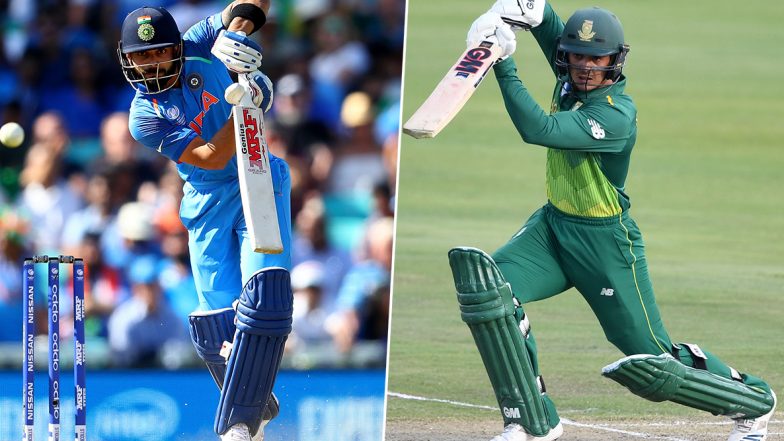 SA 140/1 in 16.5 Overs (Target 134/9) | India vs South Africa 3rd T20I 2019 Live Score Update: तीसरे T20 मुकाबले में अफ्रीकी टीम ने भारत को नौ विकेट से दी करारी शिकस्त, सीरीज 1-1 से हुआ ड्रा