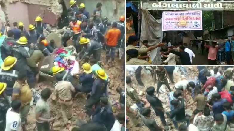 गुजरात के अहमदाबाद में तीन मंजिला इमारत गिरी, कई लोगों के फंसे होने की आशंका, रेस्क्यू ऑपरेशन जारी