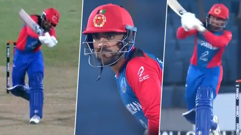 Watch Video: जिम्बाब्वे के खिलाफ राशिद खान ने जड़ा अजीबोगरीब छक्का, देखकर हैरान रह गए लोग Watch Video: जिम्बाब्वे के खिलाफ राशिद खान ने जड़ा अजीबोगरीब छक्का, देखकर हैरान रह गए लोग