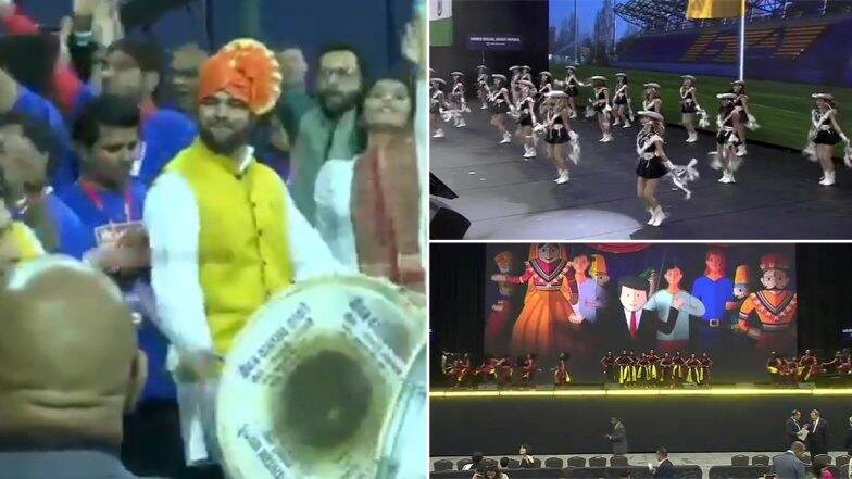Howdy Modi: ह्यूस्टन के एनआरजी स्टेडियम में 'हाउडी मोदी' कार्यक्रम को लेकर जश्न का माहौल Howdy Modi: ह्यूस्टन के एनआरजी स्टेडियम में 'हाउडी मोदी' कार्यक्रम को लेकर जश्न का माहौल