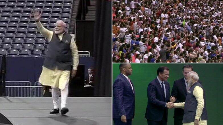 Howdy Modi: ह्यूस्टन के एनआरजी स्टेडियम पहुंचे पीएम मोदी और डोनाल्ड ट्रंप, ‘हाउडी मोदी’ इवेंट को कर रहे संबोधित Howdy Modi: ह्यूस्टन के एनआरजी स्टेडियम पहुंचे पीएम मोदी और डोनाल्ड ट्रंप, ‘हाउडी मोदी’ इवेंट को कर रहे संबोधित