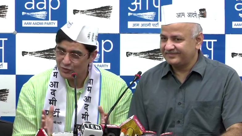 कांग्रेस के पूर्व झारखंड अध्यक्ष अजॉय कुमार AAP में शामिल, मनीष सिसोदिया ने दिलाई पार्टी की सदस्यता