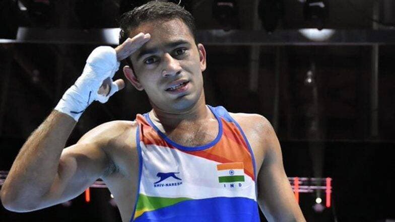 World Boxing Championship 2019: हार के बावजूद अमित पंघल ने रचा इतिहास, भारत के लिए जीता सिल्वर मेडल World Boxing Championship 2019: हार के बावजूद अमित पंघल ने रचा इतिहास, भारत के लिए जीता सिल्वर मेडल