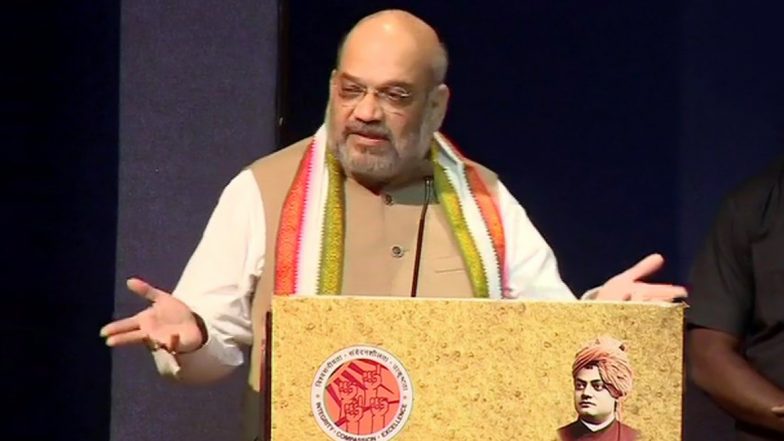गृहमंत्री अमित शाह बोले- कश्मीर का इतिहास तोड़-मरोड़कर देश के सामने रखा गया, अब वक्त आ गया है सच लिखने का