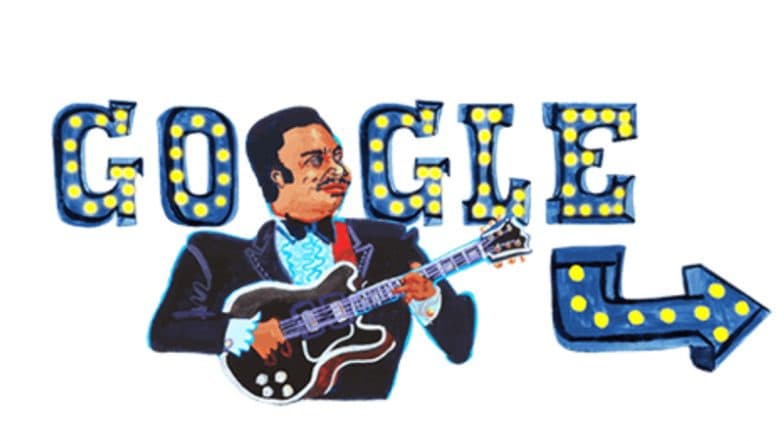 बी. बी. किंग की 94वीं जयंती पर Google ने खास Doodle बनाकर किया याद, जानिए कौन थे B.B. King बी. बी. किंग की 94वीं जयंती पर Google ने खास Doodle बनाकर किया याद, जानिए कौन थे B.B. King