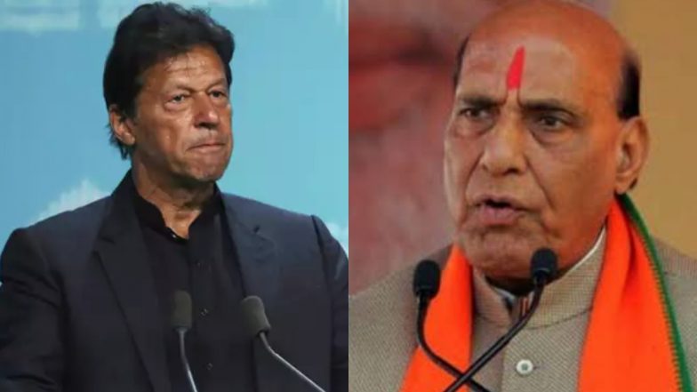 जम्मू-कश्मीर:रक्षा मंत्री राजनाथ सिंह ने कहा- पाकिस्तान के पीएम इमरान खान दुनिया में हर दरवाजा खटखटाकर उड़वा रहे हैं अपना मजाक