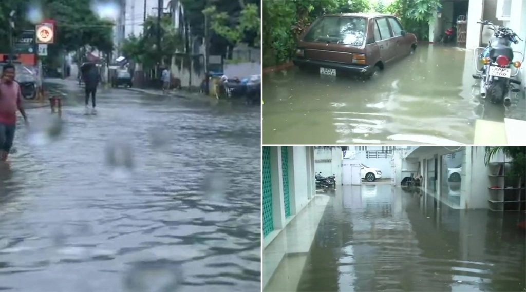 पटना के कई गांवों में बाढ का पानी प्रवेश कर गया है