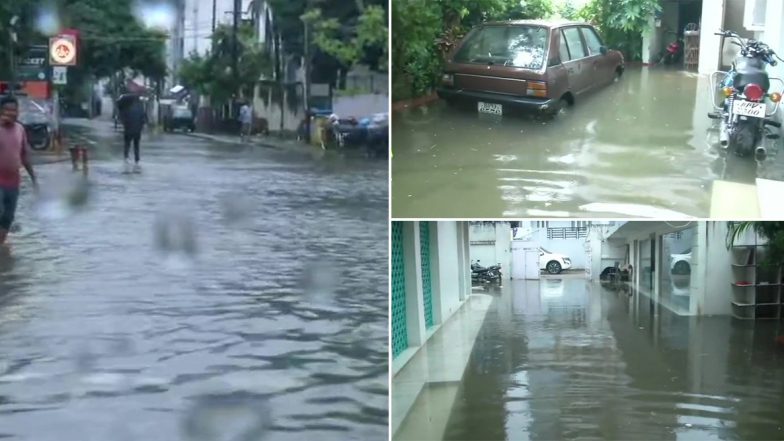 बिहार में भारी बारिश से जनजीवन अस्त-व्यस्त, सड़कों और रेलवे ट्रैक पर भरा पानी, पटना समेत 15 जिलों में अलर्ट
