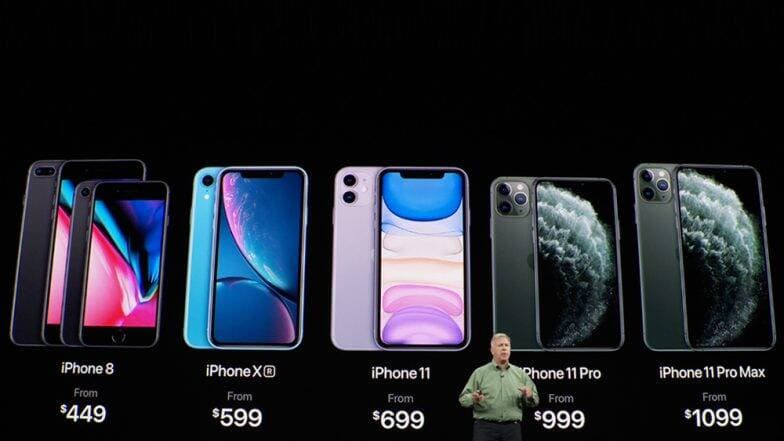 एप्पल ने लॉन्च किया iPhone 11, iPhone 11 Pro और iPhone 11 Pro Max; कीमत और खासियत जानकर बन जाएंगे फैन एप्पल ने लॉन्च किया iPhone 11, iPhone 11 Pro और iPhone 11 Pro Max; कीमत और खासियत जानकर बन जाएंगे फैन