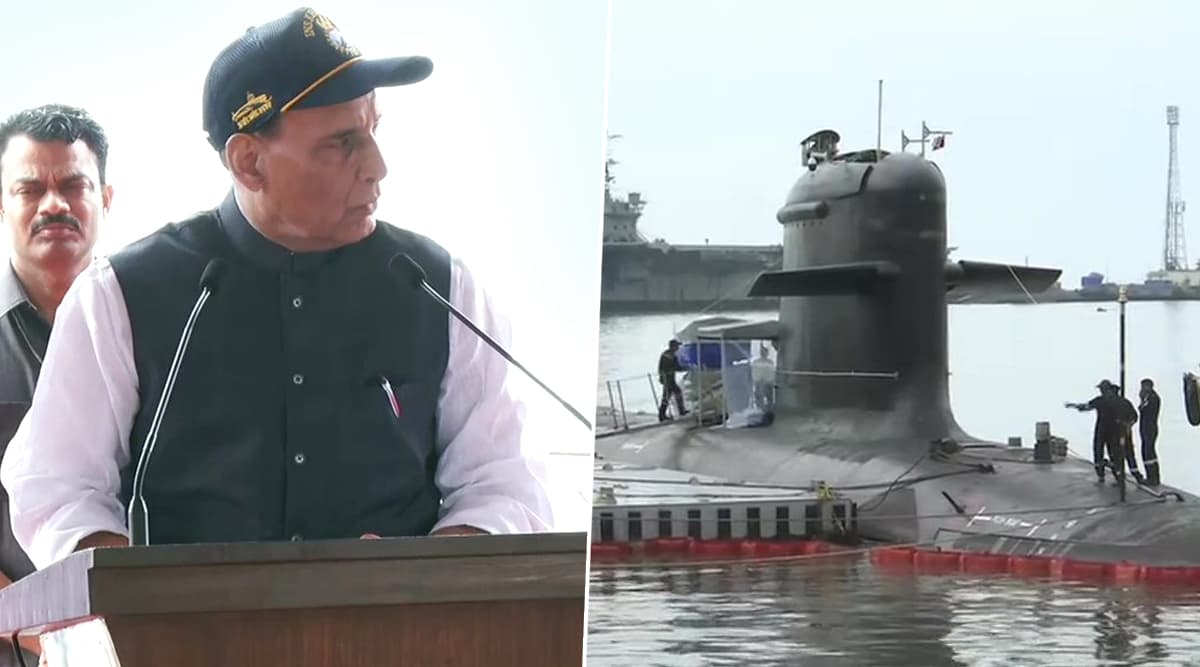 इंडियन नेवी को मिली 'साइलेंट किलर' की ताकत, रक्षामंत्री राजनाथ सिंह की मौजूदगी में नौसेना के बेड़े में शामिल हुई INS खंडेरी इंडियन नेवी को मिली 'साइलेंट किलर' की ताकत, रक्षामंत्री राजनाथ सिंह की मौजूदगी में नौसेना के बेड़े में शामिल हुई INS खंडेरी