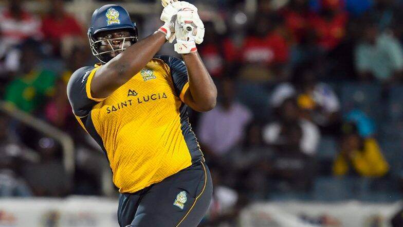 CPL 2019: रहकीम कॉर्नवाल के रन आउट होने के बाद इंटरनेट यूजर्स ने इंजमाम उल हक से की तुलना, देखें वीडियो CPL 2019: रहकीम कॉर्नवाल के रन आउट होने के बाद इंटरनेट यूजर्स ने इंजमाम उल हक से की तुलना, देखें वीडियो