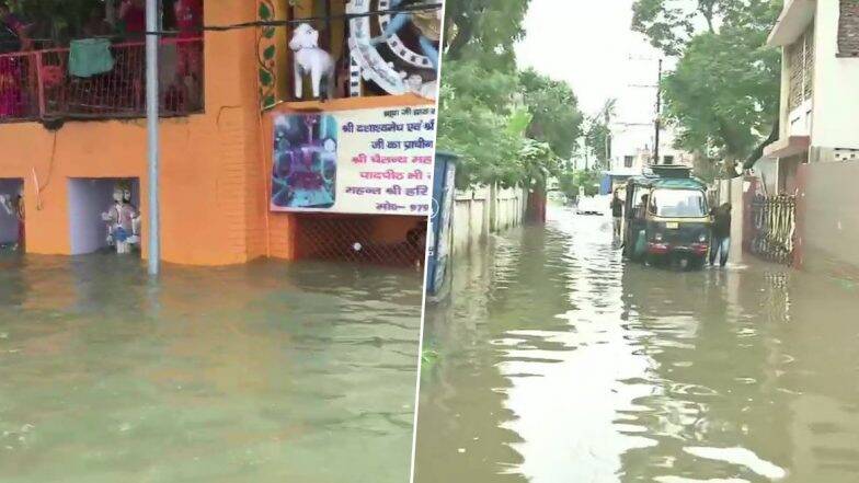 लगातार हो रही बारिश से यूपी और बिहार बेहाल, पटना और प्रयागराज के कई इलाकों में जलजमाव