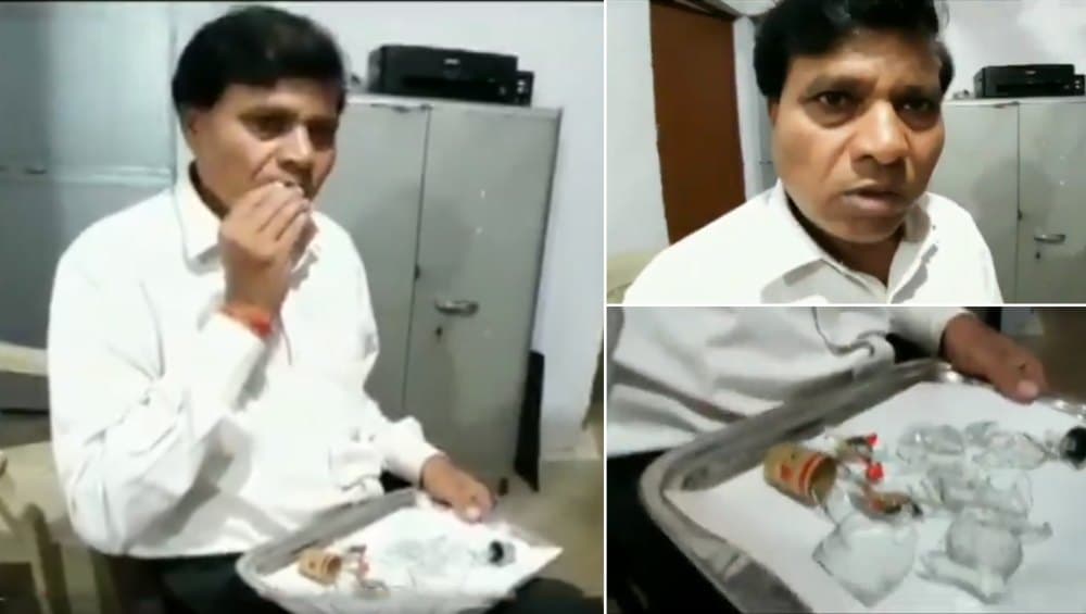 OMG! कांच खाने के शौकीन हैं मध्य प्रदेश के ये वकील साहब, पिछले 45 सालों से है इन्हें ये नशा, वीडियो देख आप भी रह जाएंगे दंग OMG! कांच खाने के शौकीन हैं मध्य प्रदेश के ये वकील साहब, पिछले 45 सालों से है इन्हें ये नशा, वीडियो देख आप भी रह जाएंगे दंग