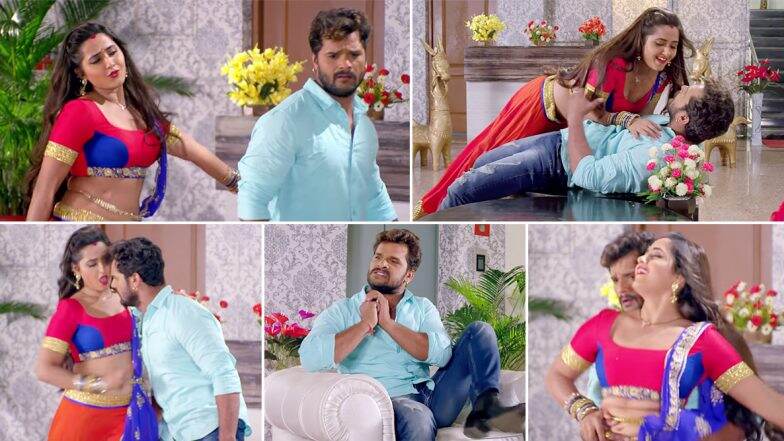 Hot Bhojpuri Song Video: खेसारी लाल यादव और काजल राघवानी के इस गाने का इंटरनेट पर धमाका, 10 करोड़ लोगों ने देखा वीडियो Hot Bhojpuri Song Video: खेसारी लाल यादव और काजल राघवानी के इस गाने का इंटरनेट पर धमाका, 10 करोड़ लोगों ने देखा वीडियो