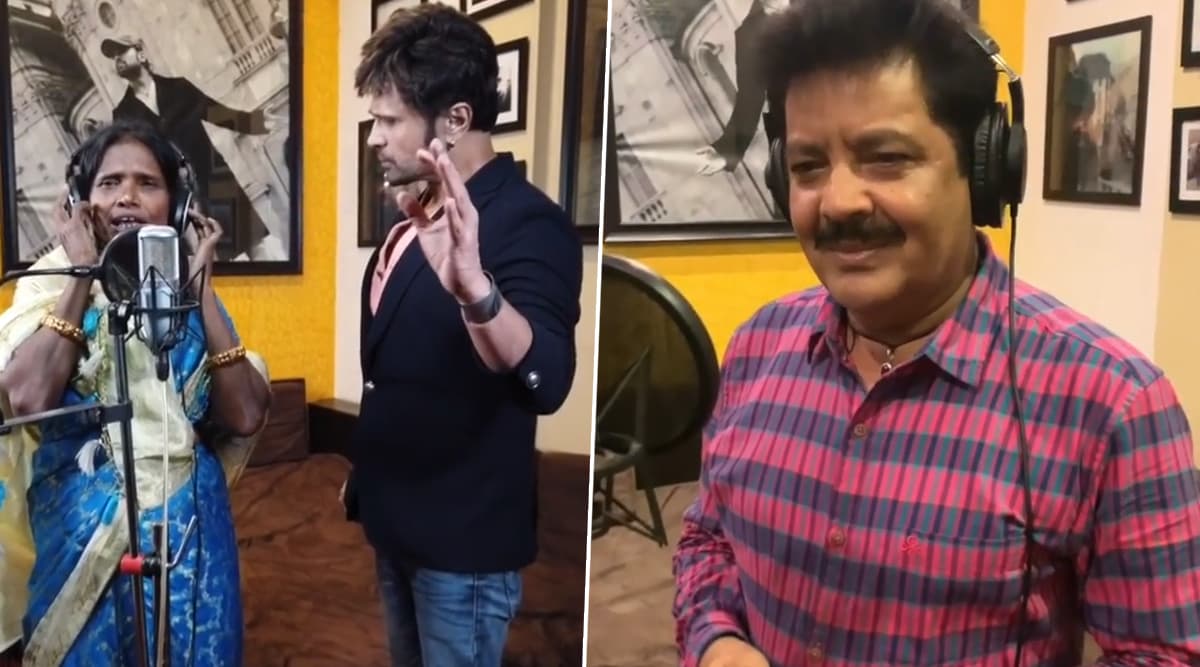 रानू मंडल ने उदित नारायण के साथ रिकॉर्ड किया गाना, हिमेश रेशमिया ने शेयर किया ये खूबसूरत Video रानू मंडल ने उदित नारायण के साथ रिकॉर्ड किया गाना, हिमेश रेशमिया ने शेयर किया ये खूबसूरत Video