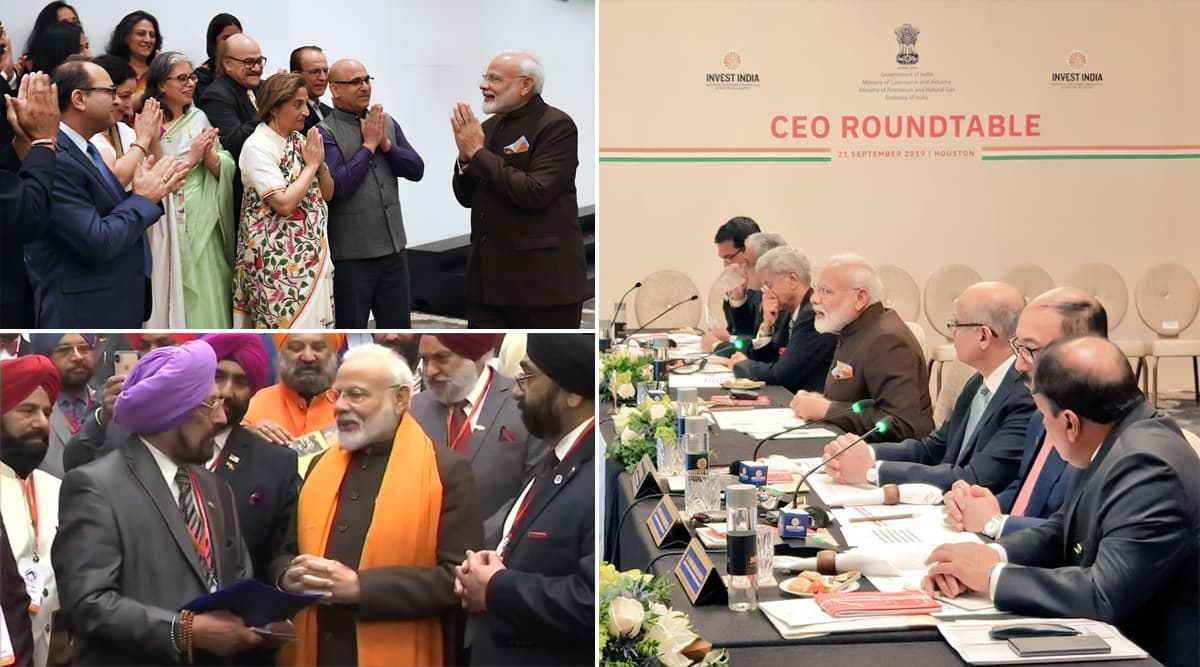 पीएम मोदी का US दौरा: सिख और बोहरा समुदाय सहित कश्मीरी पंडितों से मिले प्रधानमंत्री, ऊर्जा क्षेत्र के सीईओ के साथ की अहम बैठक, आज 'Howdy Modi' कार्यक्रम में होंगे शामिल पीएम मोदी का US दौरा: सिख और बोहरा समुदाय सहित कश्मीरी पंडितों से मिले प्रधानमंत्री, ऊर्जा क्षेत्र के सीईओ के साथ की अहम बैठक, आज 'Howdy Modi' कार्यक्रम में होंगे शामिल