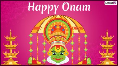 Onam 2019 Wishes And Messages: ओणम के शुभ अवसर पर प्रियजनों को भेजें ये शानदार WhatsApp Stickers, GIFs, Facebook Greetings, Photo SMS और दें शुभकामनाएं