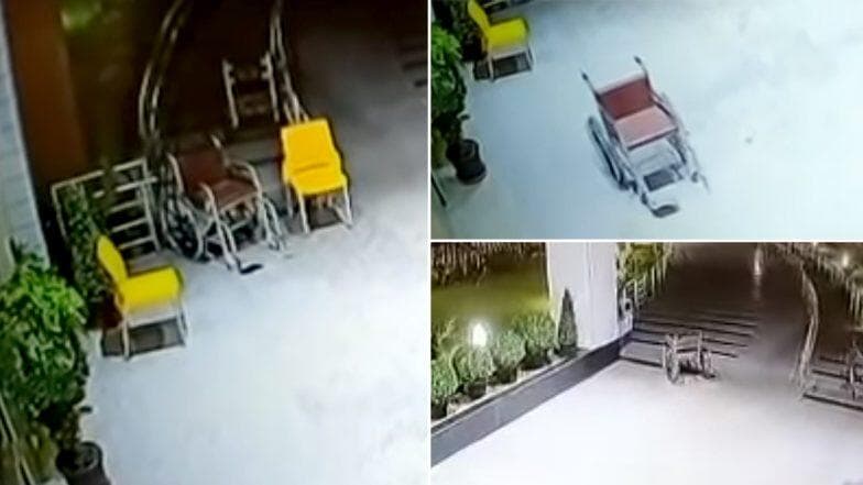 चंडीगढ़: सीसीटीवी कैमरे में कैद हुआ भूत? अस्पताल में खुद ही चलता हुआ दिखाई दिया व्हीलचेयर, Video देख हैरान हुए लोग, देखें वायरल वीडियो चंडीगढ़: सीसीटीवी कैमरे में कैद हुआ भूत? अस्पताल में खुद ही चलता हुआ दिखाई दिया व्हीलचेयर, Video देख हैरान हुए लोग, देखें वायरल वीडियो