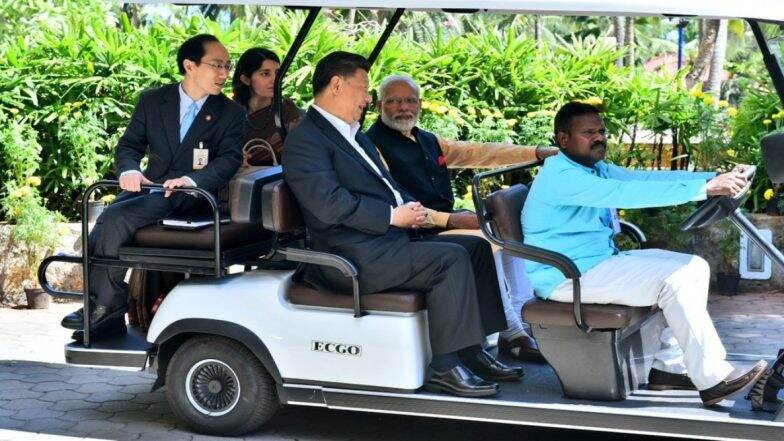 प्रधानमंत्री नरेंद्र मोदी और चीनी राष्ट्रपति शी जिनपिंग की वन ऑन वन बैठक संपन्न प्रधानमंत्री नरेंद्र मोदी और चीनी राष्ट्रपति शी जिनपिंग की वन ऑन वन बैठक संपन्न